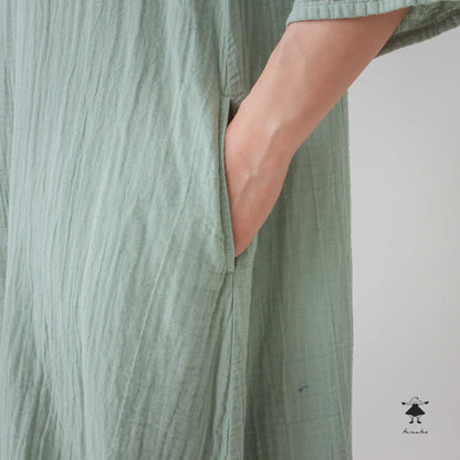 ダブルガーゼバルーンワンピース