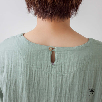 ダブルガーゼバルーンワンピース