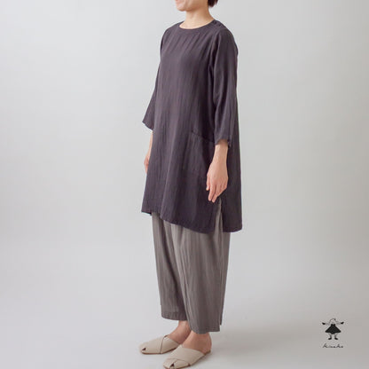 ダブルガーゼポケットワンピース