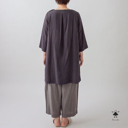 ダブルガーゼポケットワンピース