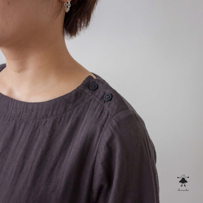 ダブルガーゼポケットワンピース