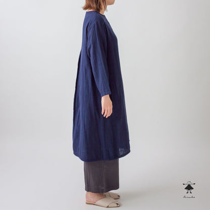 ダブルガーゼ後タックワンピース