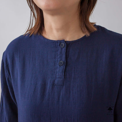 ダブルガーゼ後タックワンピース