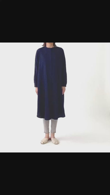 ダブルガーゼシャツワンピース